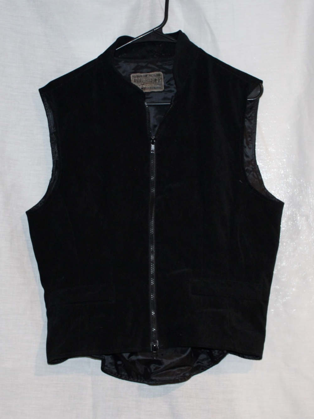 VTG-Roughrider by Circle T black velvet western vest.